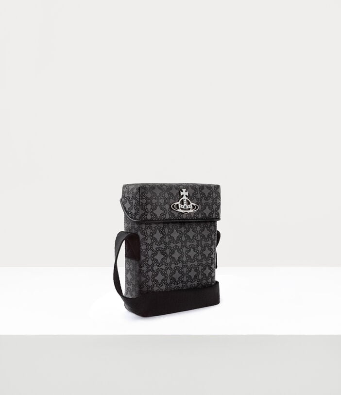 Vivienne Westwood RE-JACQUARD ORBORAMA CROSSBODY BAG